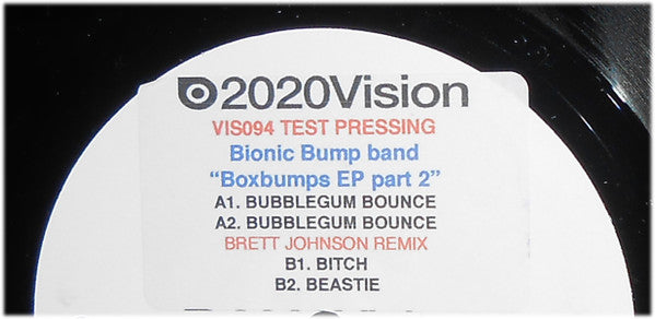 Bionic Bump Band : Boxbumps EP Part 2 (12", EP, TP, Sti)