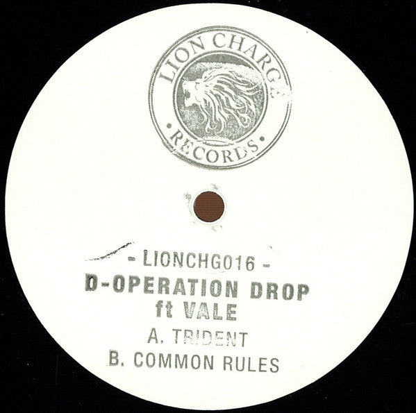 D-Operation Drop ft Vale (13) : Trident / Common Rules (12", W/Lbl, Sta)