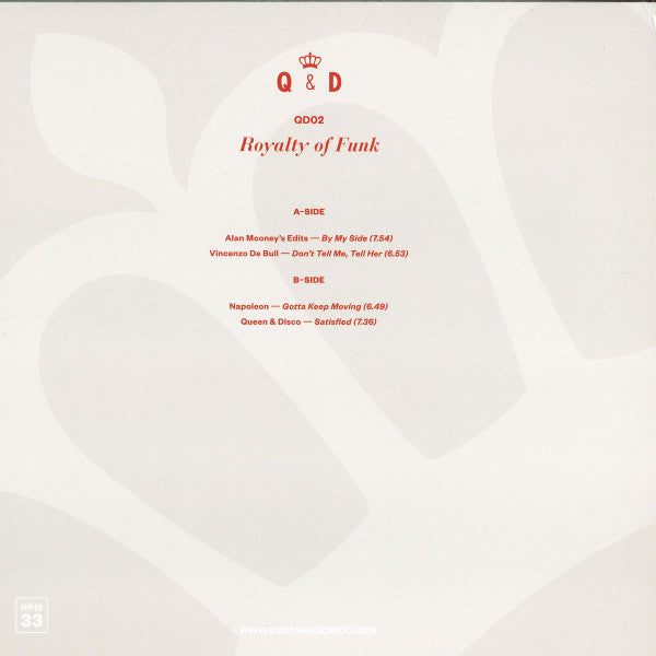 Various : Royalty Of Funk Vol. 2 (12", Ltd, Promo)