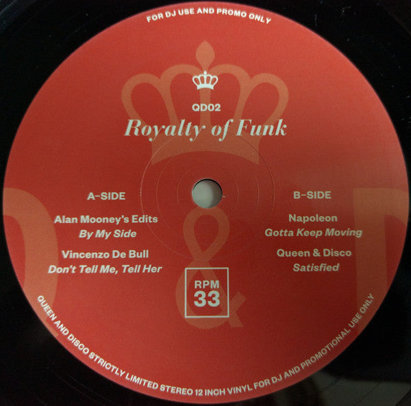 Various : Royalty Of Funk Vol. 2 (12", Ltd, Promo)