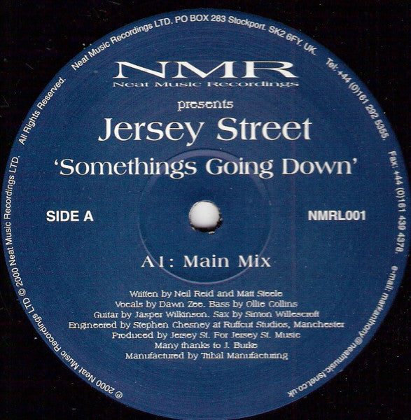 Jersey Street : Somethings Going Down (12")