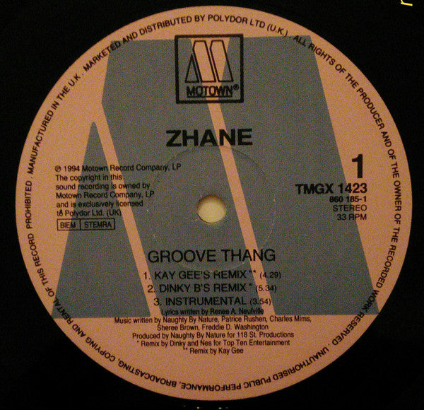 Zhané : Groove Thang (12")