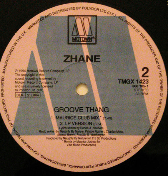 Zhané : Groove Thang (12")