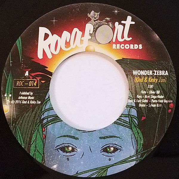 Kind & Kinky Zoo : Wonder Zebra / V​.​L​.​A​.​M. (Lack Of Afro Remix) (7")