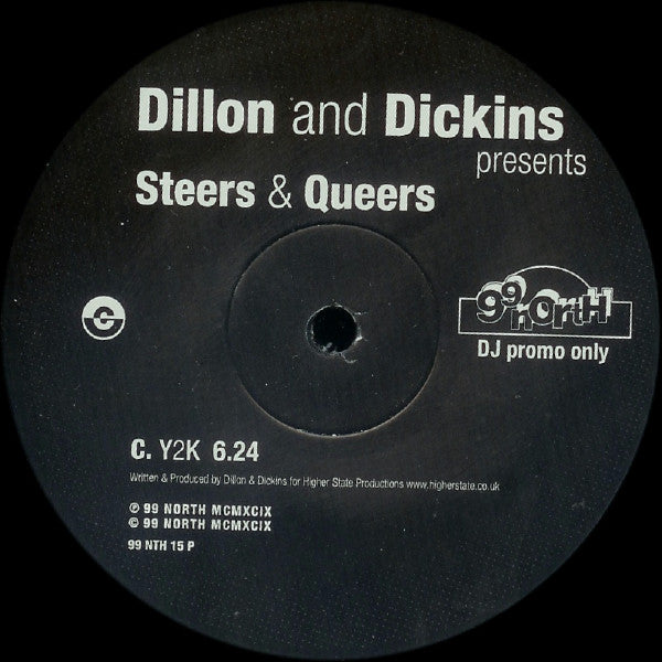 Dillon & Dickins : Steers And Queers (2x12", Promo)
