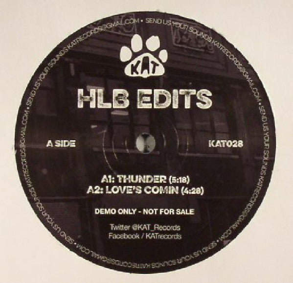 Henri Le Blanc : HLB Edits (12", Promo)