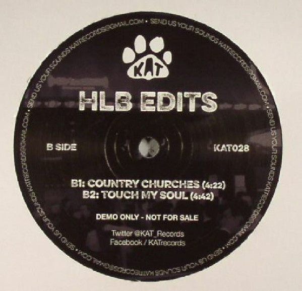 Henri Le Blanc : HLB Edits (12", Promo)