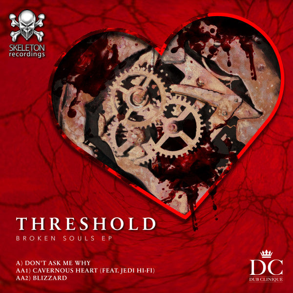 Threshold (10) : Broken Souls EP (12", EP, Ltd, Red)