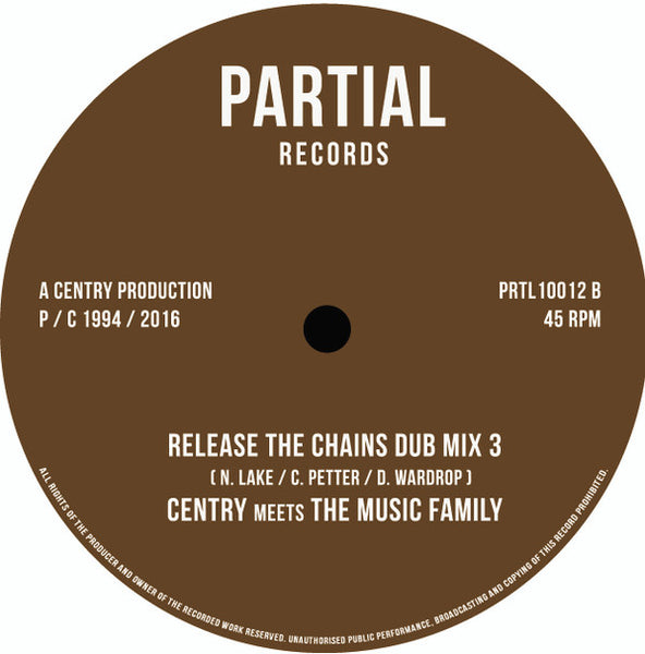 Centry Meets  The Music Family : Release The Chains  (10")