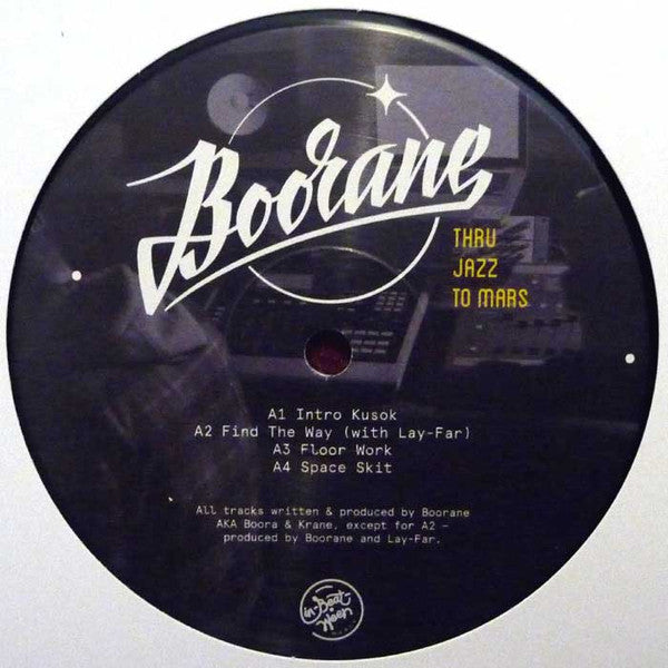 Boorane : Thru Jazz To Mars (12")