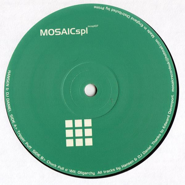 Hansen & DJ Daniel : Trippin' Puff / Chuck Full O'Wit / Oligarchy (12")
