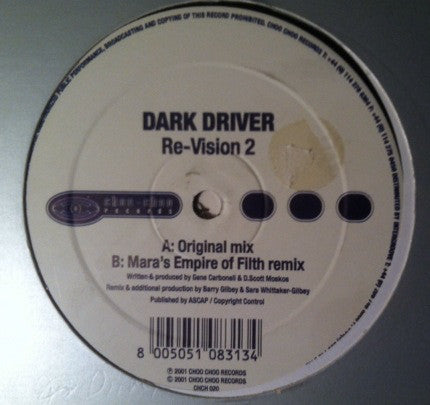 Dark Driver : Re-Vision 2 (12")