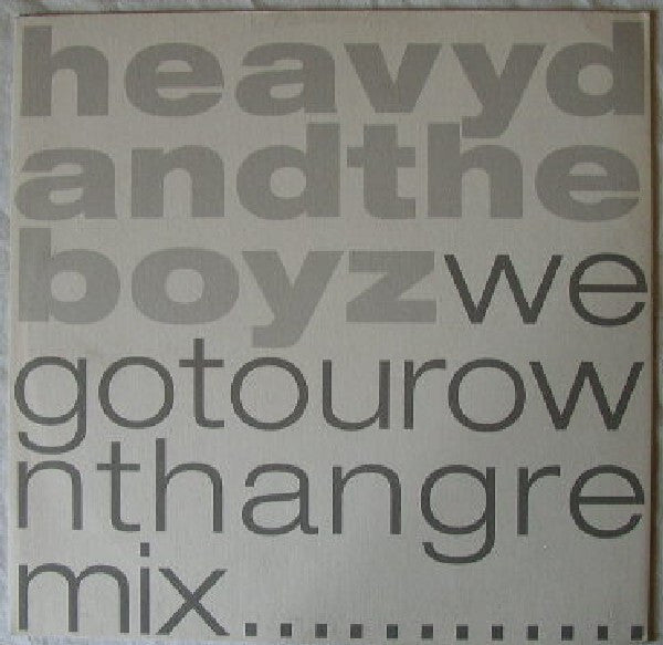 Heavy D. & The Boyz : We Got Our Own Thang (12")