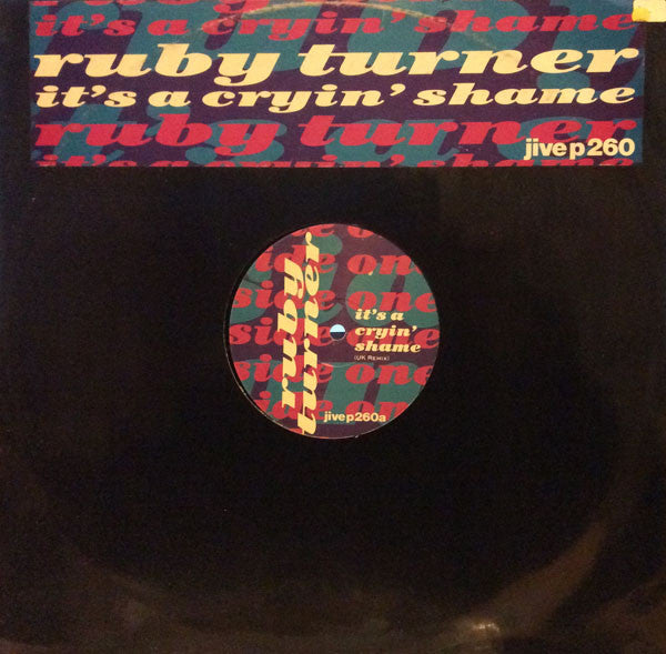Ruby Turner : It's A Cryin' Shame (12", Promo)