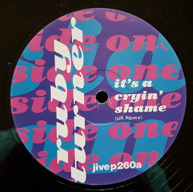 Ruby Turner : It's A Cryin' Shame (12", Promo)