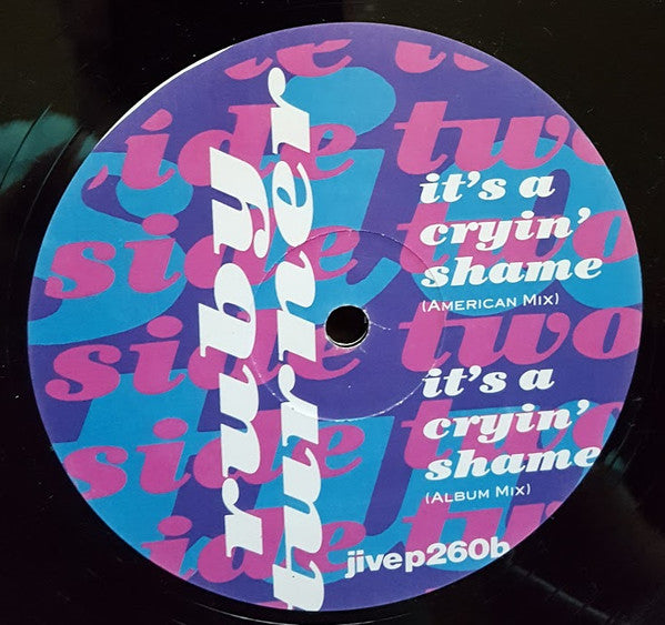 Ruby Turner : It's A Cryin' Shame (12", Promo)