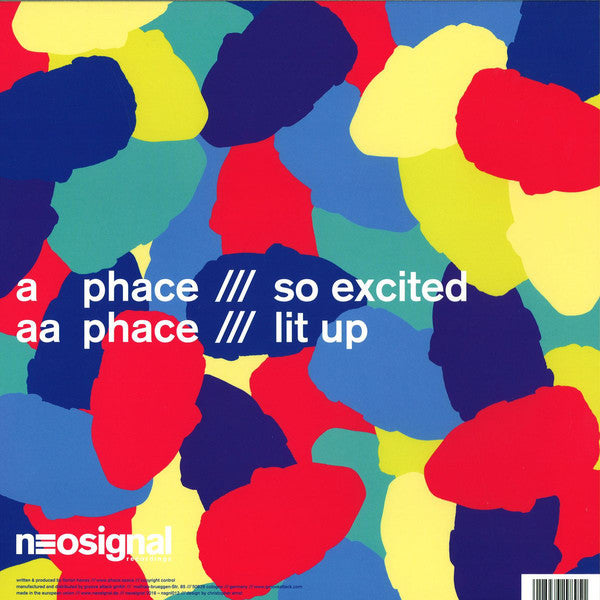 Phace : So Excited / Lit Up (12", Single)