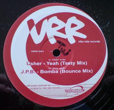 Usher / JPB (2) : Vibe Rate Vol. 1 (12", Unofficial)