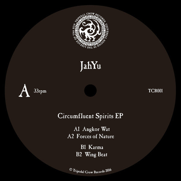JahYu : Circumfluent Spirits EP (12", EP, Ltd)