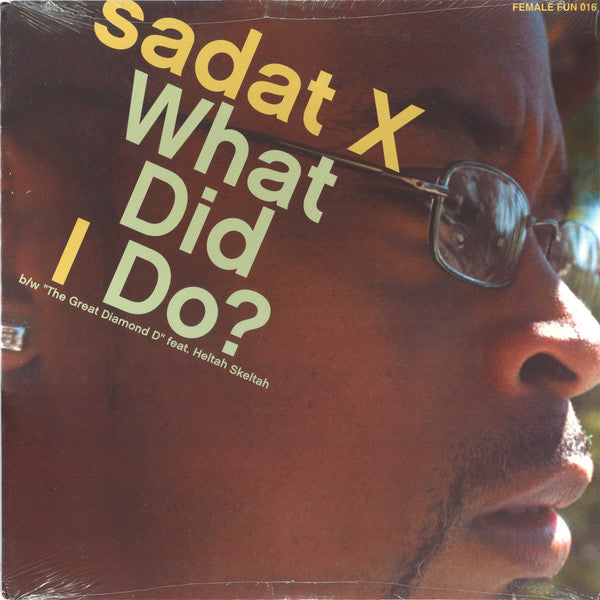 Sadat X : What Did I Do? / The Great Diamond D (12")