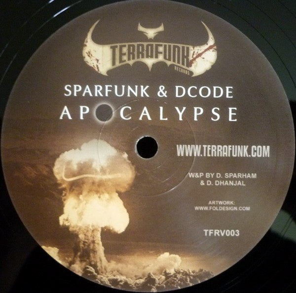 Sparfunk & D-Code (5) / Insideinfo : Apocalypse / The Argonauts (12", Single)