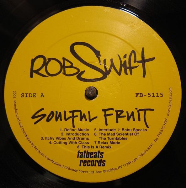 Rob Swift : Soulful Fruit (2xLP, RE)