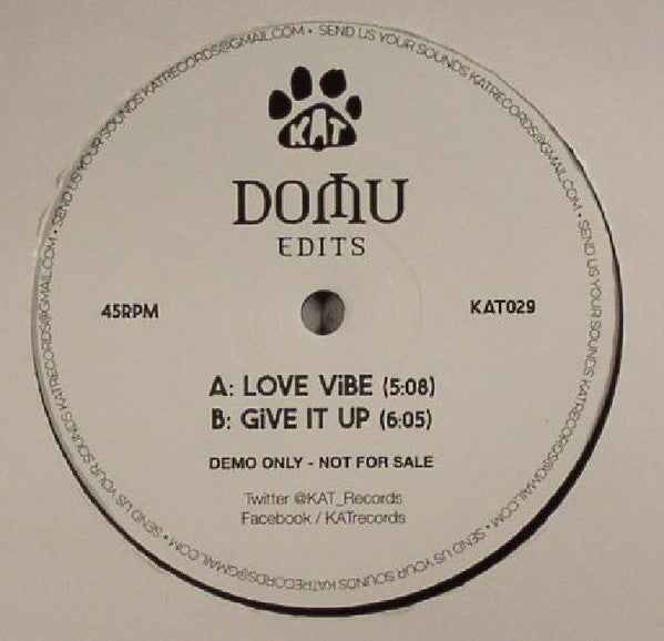 Domu : Edits (12")