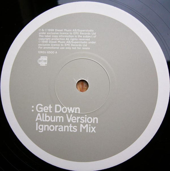 Stephen Simmonds : Get Down (12", Promo)
