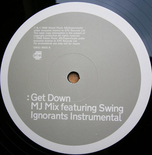 Stephen Simmonds : Get Down (12", Promo)