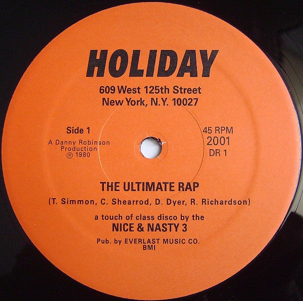 Nice & Nasty 3 : The Ultimate Rap (12", RE)