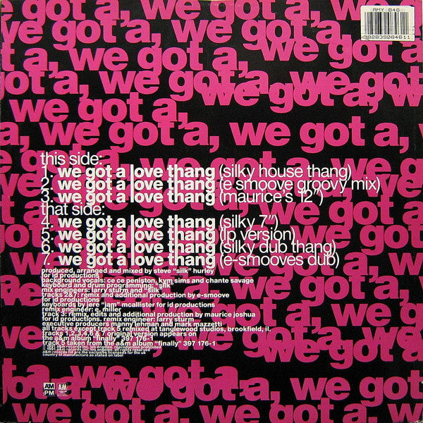 Ce Ce Peniston : We Got A Love Thang (12")