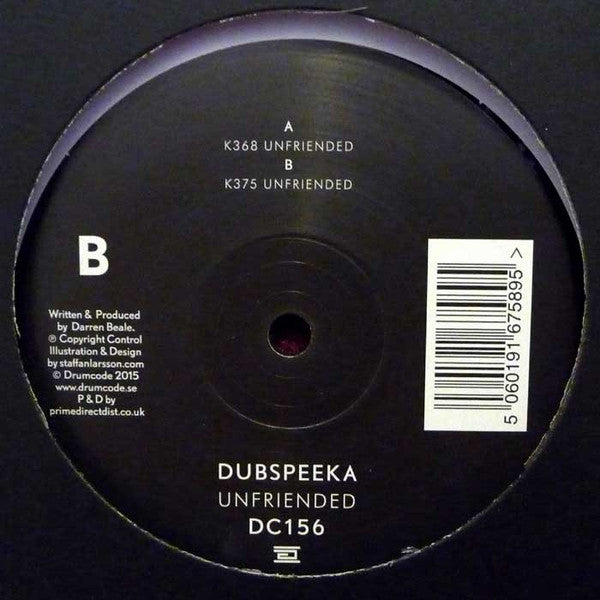 Dubspeeka : Unfriended (12")