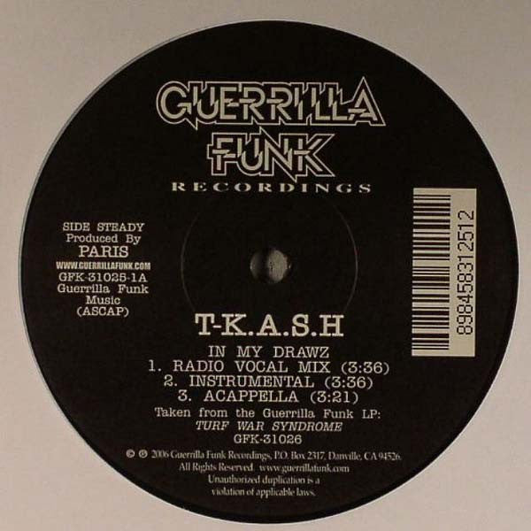 T-K.A.S.H.* : In My Drawz / Made In America (12")