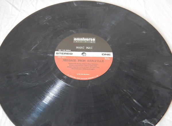 Marc Mac : Message From Soulville (LP, Album, Ltd, Mar)