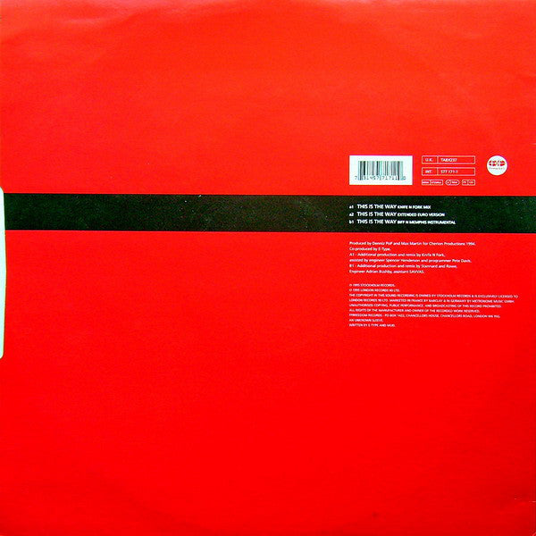 E-Type : This Is The Way (12")