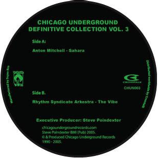 Various : Chicago Underground Definitive Collection Vol. 3 (12")