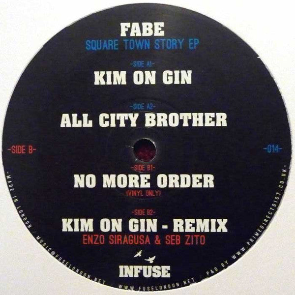 Fabe (8) : Square Town EP (12", EP)