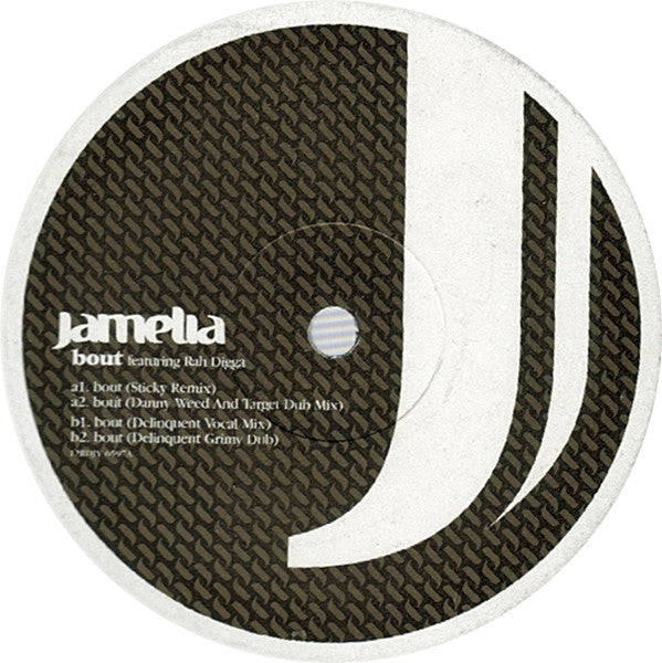 Jamelia Featuring Rah Digga : Bout (Remixes) (12", Promo)