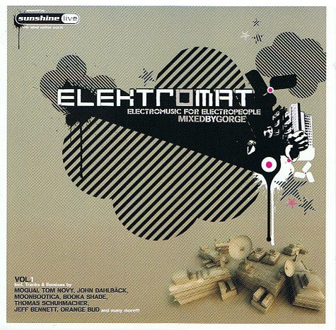 Gorge : Elektromat - Electromusic For Electropeople Vol. 1 (2xCD, Comp, Mixed)