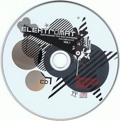 Gorge : Elektromat - Electromusic For Electropeople Vol. 1 (2xCD, Comp, Mixed)