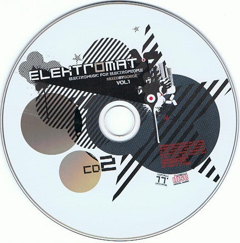 Gorge : Elektromat - Electromusic For Electropeople Vol. 1 (2xCD, Comp, Mixed)