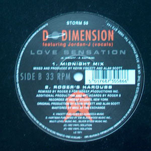 D-Dimension : Love Sensation (12")