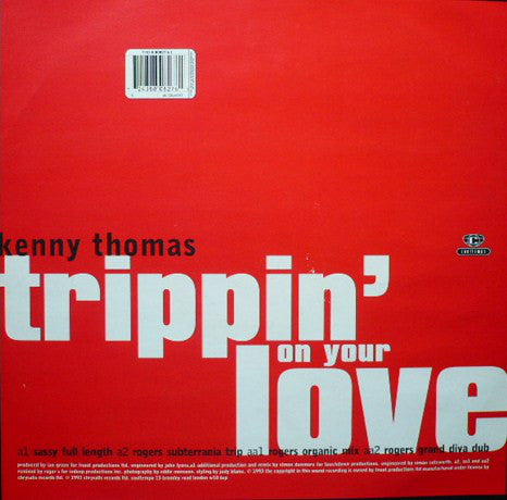 Kenny Thomas : Trippin' On Your Love (12", Single)