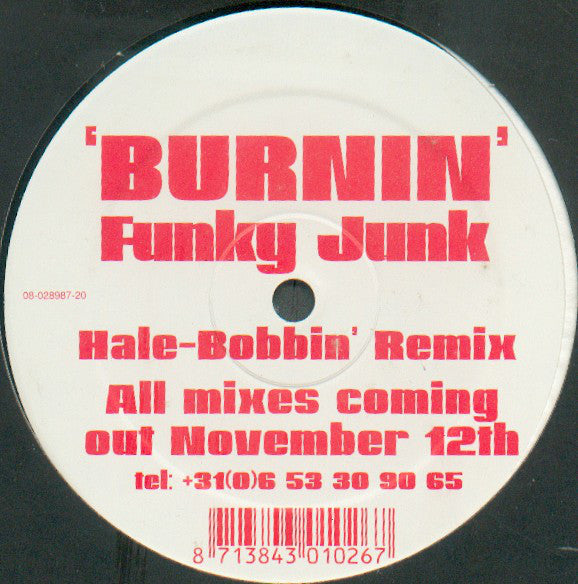 Funky Junk : Burnin (12", S/Sided)