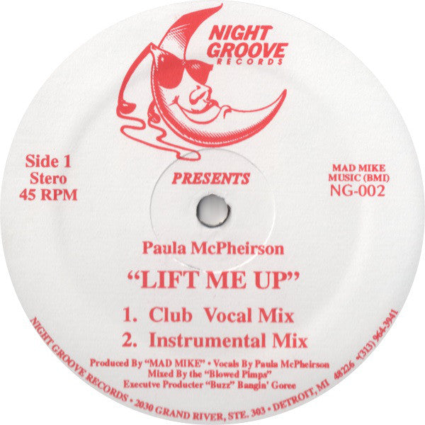 Paula McPheirson : Lift Me Up (12")