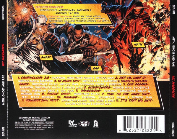Method Man • Ghostface Killah • Raekwon : Wu-Massacre (CD, Album, RP)