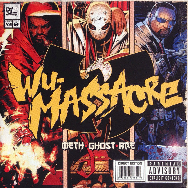 Method Man • Ghostface Killah • Raekwon : Wu-Massacre (CD, Album, RP)