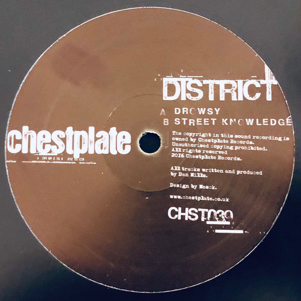 District (4) : Drowsy / Street Knowledge  (12")