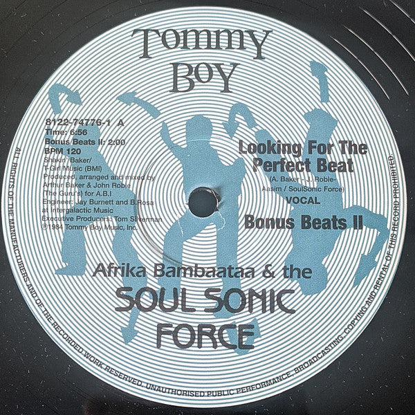 Afrika Bambaataa & Soulsonic Force : Looking For The Perfect Beat (12", RE)