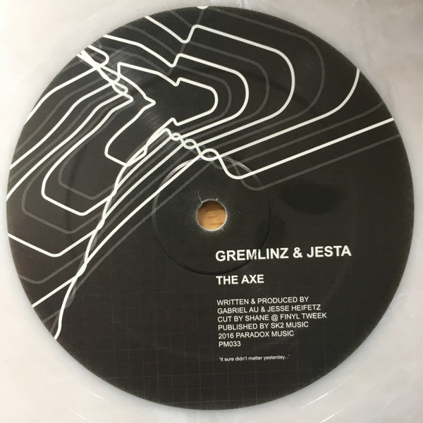 Gremlinz & Jesta (2) : The Axe / White Dove (12", Whi)